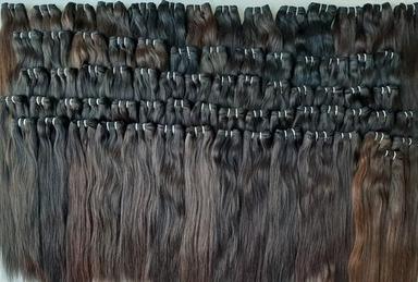 ब्राज़ीलियाई सॉफ्ट स्ट्रेट नेचुरल कलर बालों की लंबाई: 8-40 इंच (इंच)