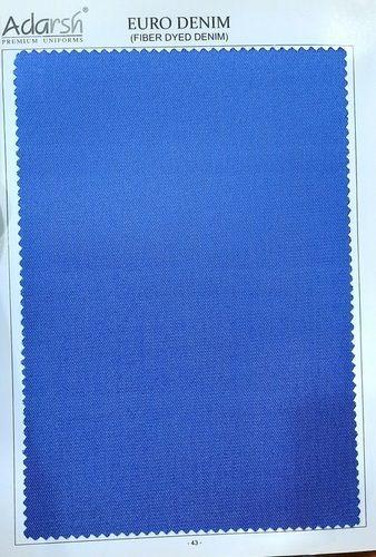 Colourfastness School Uniform Denim Fabric