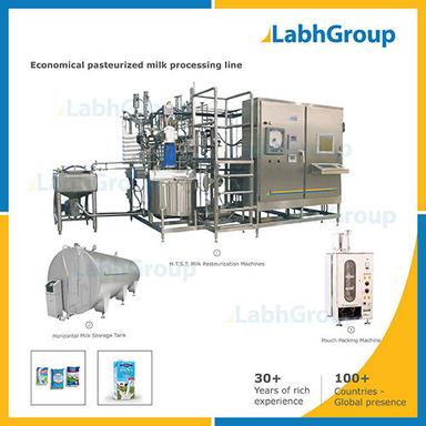 Economical Small Pasteurized Dairy Milk Processing Plant Capacity: 3000 Liter/Day