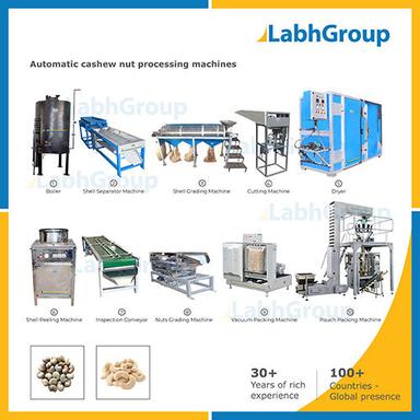 Cashew Nut Processing Machines Capacity: 1000 Kg/Hr