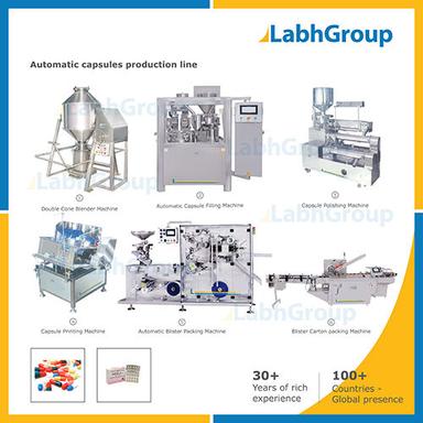 Automatic Pharma Capsules Making Machine - Production Plant