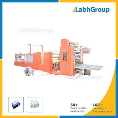 Automatic Facial Tissue Paper Embossing, Folding & Line Cutting Machine