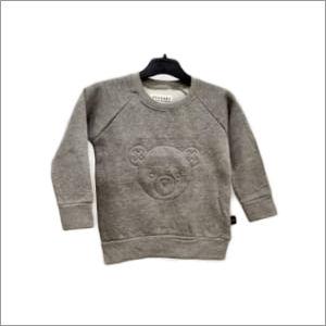 Washable Boys Grey Melange Sweaters