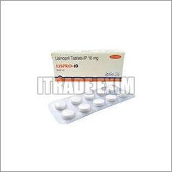  10 मिलीग्राम लिसिनोप्रिल टैबलेट आईपी सामान्य दवाएं