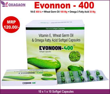 Vitamin E Wheat Germ Oil And Omega Fatty Acid Softgel Capsules General Medicines