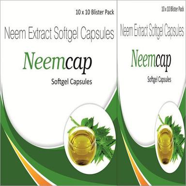 Neem Extract Softgel Capsules General Medicines