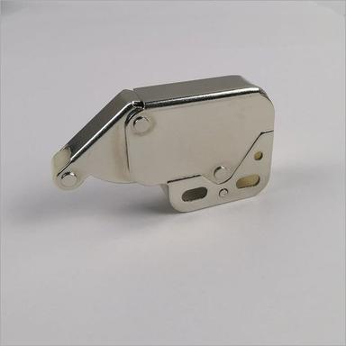 Silver Mini Latch Push Lock