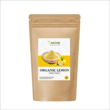 Nayab Organic Lemon Face Pack Direction: Hair  And Skin