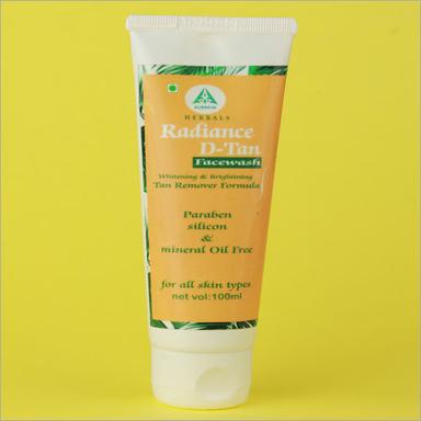 100 Ml Radiance D Tan Face Wash Ingredients: Organic Extract