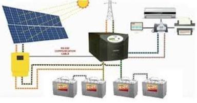 Solar Ups Battery Capacity: 7Ah To 200Ah(12V) Kiloliter/Day