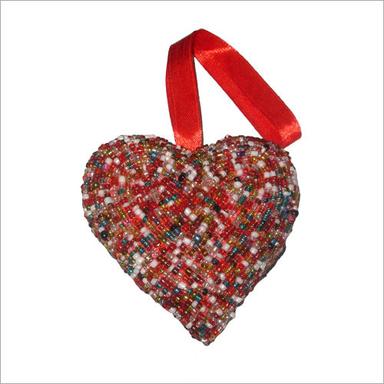 Multicolor Beads Heart Hanging