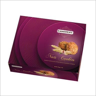 Baked Crunchy Nuts Cookies Packaging: Box