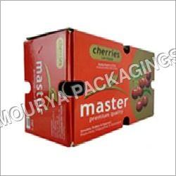Multicolor Fruit Packaging Printed Corrugated Box