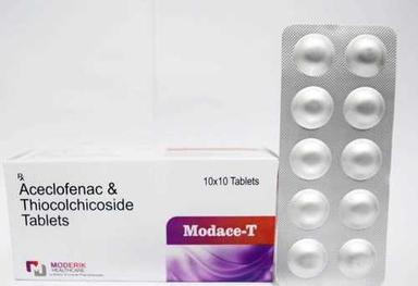  एसिक्लोफेनाक (100Mg) + थियोकोलचिकोसाइड (4Mg) जनरल दवाएं