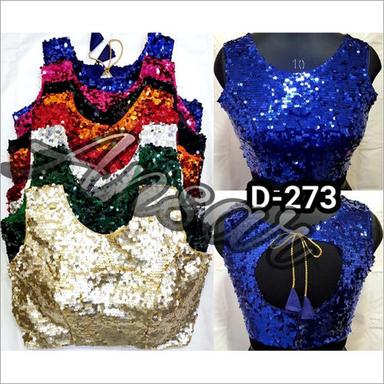 All Color Sequined Blouse