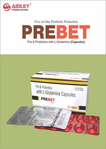 Pre & Probiotics with L-Glutamine (Capsules)