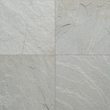 Himachal White Quartzite Slate Stone Tile