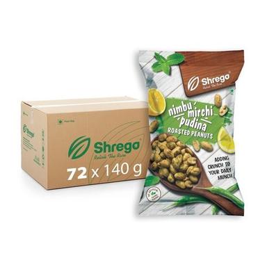 Shrego Nimbu Mirchi Pudina Roasted Peanuts 140 G Broken (%): Na