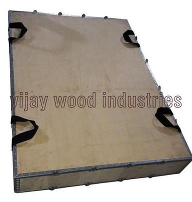 Natural Wood Industrial Nailless Packaging Box