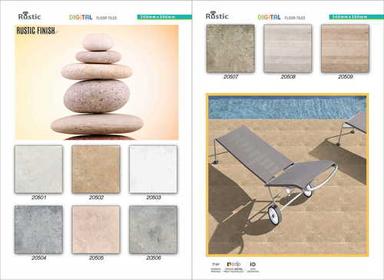  कोई भी रंग का रस्टिक सिरेमिक फ्लोर टाइल्स 