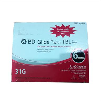 Bd Glide With Tbl Needle Insulin Syringes Injection