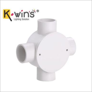 White 4 Way Abs Junction Box