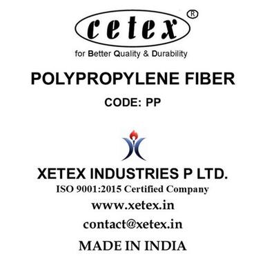 Polypropylene Construction Fiber Application: Suitable For Various Cement And Concrete Structural Works