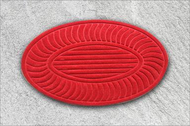 Ovel PP Ribbed Mat