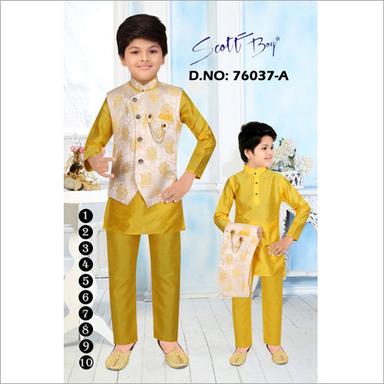 Washable Boys Fancy Indo Western Dress