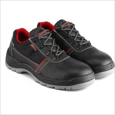 Black Mens Construction Safety Shoes
