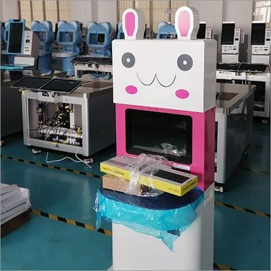 Pink & White Industrial Power Load Machine