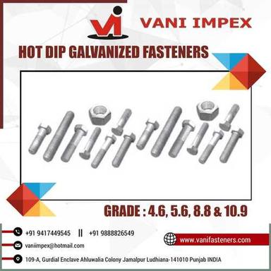Hot Dip Galvanized Fasteners For Solar Power Plants