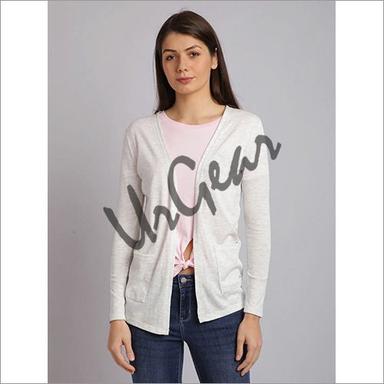 Urgear Women White Shrug Decoration Material: Cloths