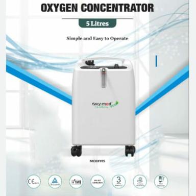  सफ़ेद 5 लीटर - ऑक्सीजन कॉन्सेंट्रेटर