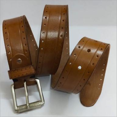 Brown Leather Belt Gender: Male