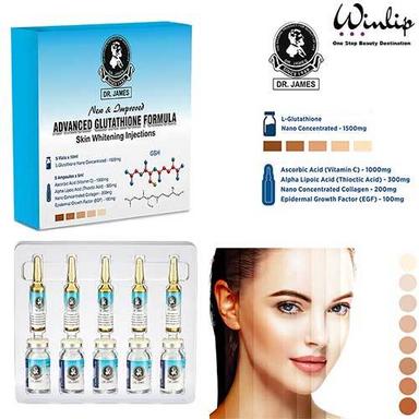 Liquid Dr James Glutathione Whitening Injection 1500 Mg With Vitamin C 1000 Mg