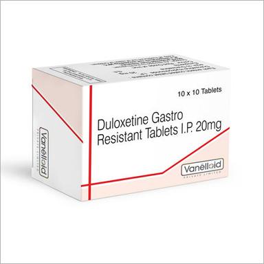 Duloxetine Tablets Recommended For: Anti Depressants