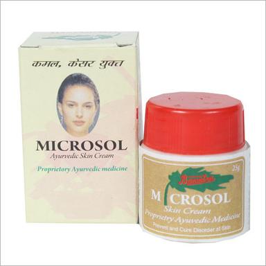 Microsol Ayurvedic Skin Cream Age Group: Adult