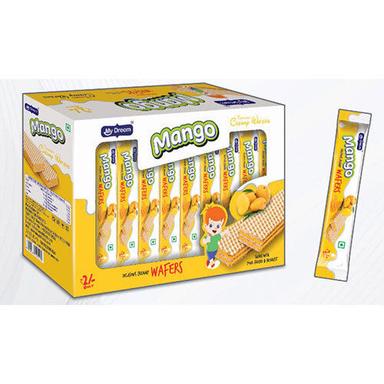 Mango Delicious Creamy Wafers Packaging: Box