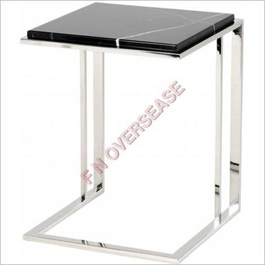 Ss End Side Table With Polished Finish Dimension(L*W*H): 609X406X355 Millimeter (Mm)