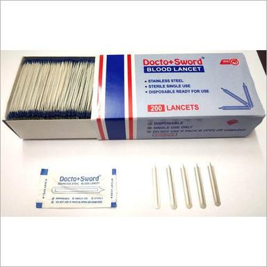 Stainless Steel Blood Lancet Grade: A