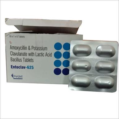 Amoxycillin And Potassium Clavulanate With Lactic Acid Bacillus Tablets Recommended For: As Per Doctor Recommendation