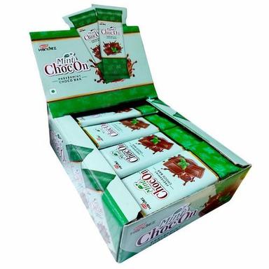 Mahak Kandiez Mint Chocon Prefermint Chocobar | Pack Of 24 Pcs Flavored Chocolate