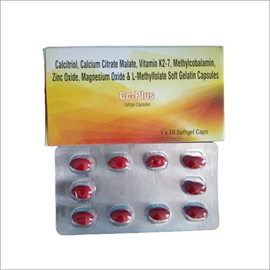 Calcitrol Calcium Citrate Malate Vitamin K2-7 L-Methylfolate Soft Gelatin Capsules Cool And Dry Place.