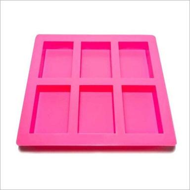 Silicone Soap Mould Size: 6 Cavaties X 100Gms Approx