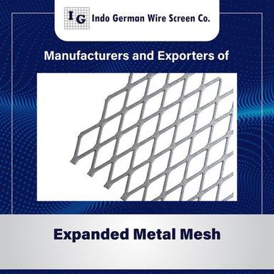 Silver Expanded Mesh
