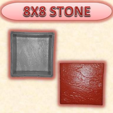 Gray & Red 8X8 Stone Mould