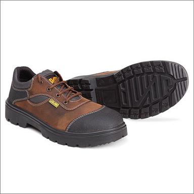 Brown Lightweight Safety Shoes