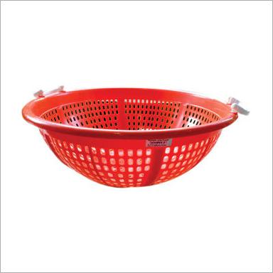 Red Plastic Kitchen Crate