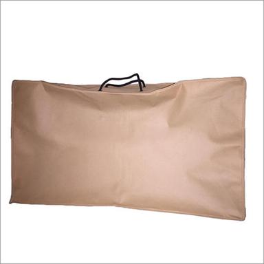 Beige Fe-009 Non-Woven One Side Transparent Pvc Blanket Bag With Dori